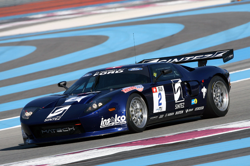 Illustration for article titled 2009 FIA GT Racers Trot Out For Spring Testing In France